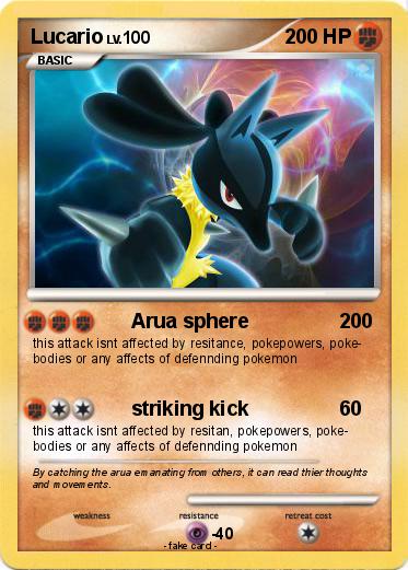 Pokemon Lucario