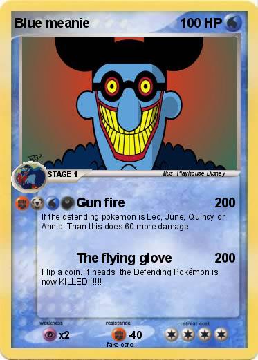 Pokemon Blue meanie