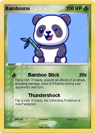 Pokemon Bamboona
