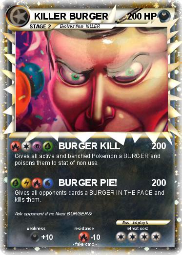 Pokemon KILLER BURGER