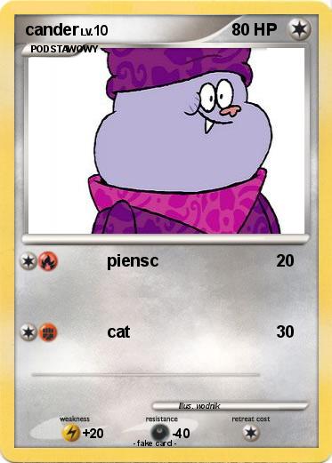 Pokemon cander