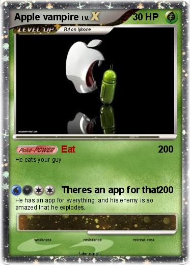Pokemon Apple vampire