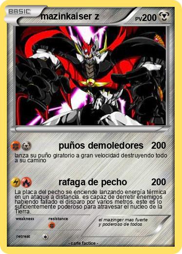 Pokemon mazinkaiser z