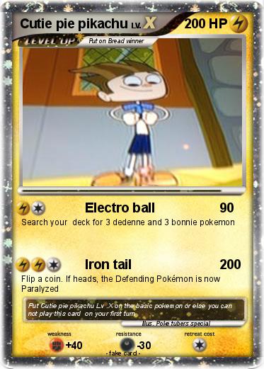 Pokemon Cutie pie pikachu