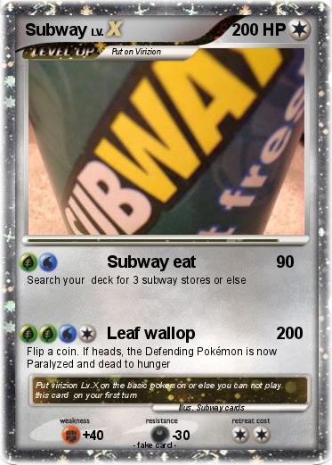 Pokemon Subway