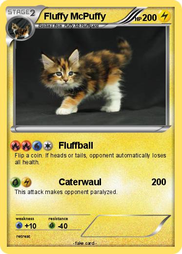 Pokemon Fluffy McPuffy