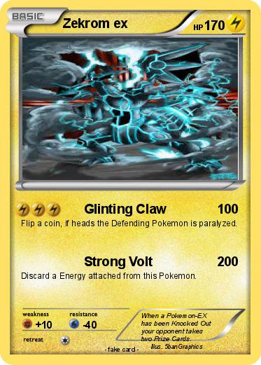 Pokemon Zekrom ex