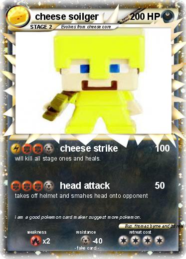 Pokemon cheese soilger