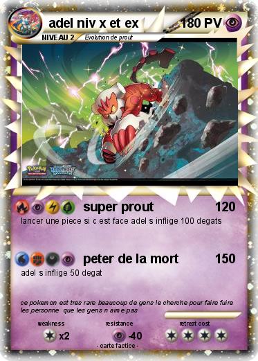 Pokemon adel niv x et ex