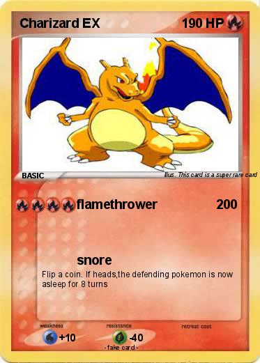 Pokemon Charizard EX