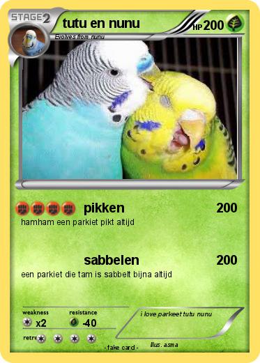 Pokemon tutu en nunu