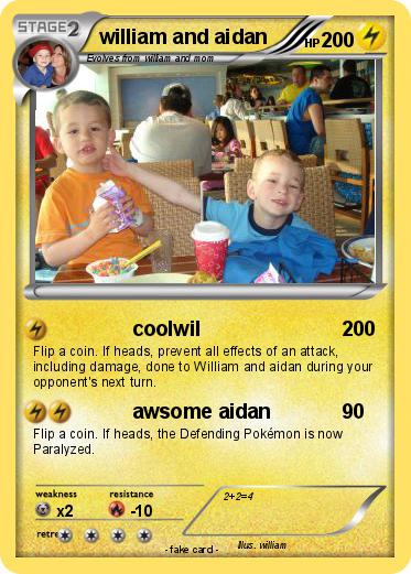 Pokemon william and aidan