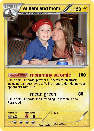 Pokemon william and mom