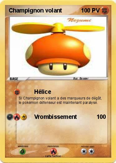 Pokemon Champignon volant