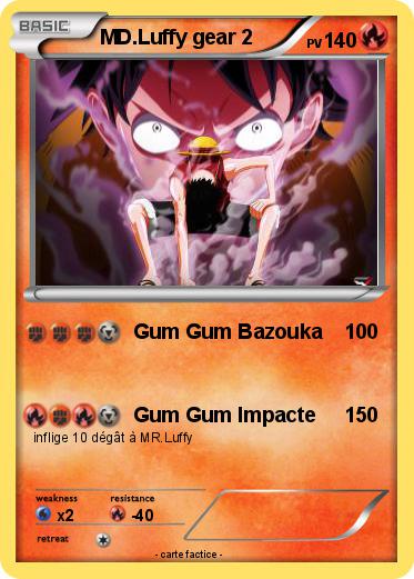 Pokemon MD.Luffy gear 2