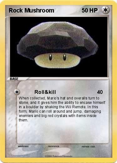 Pokemon Rock Mushroom