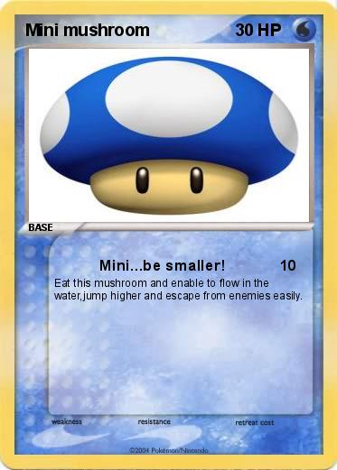 Pokemon Mini mushroom