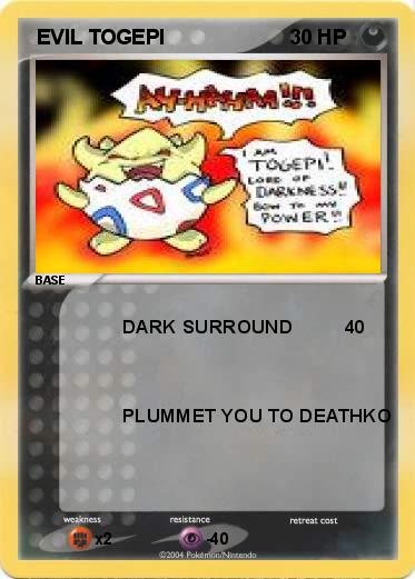 Pokemon  EVIL TOGEPI