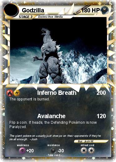 Pokemon Godzilla