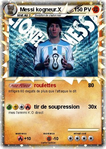 Pokemon Messi kogneur.X