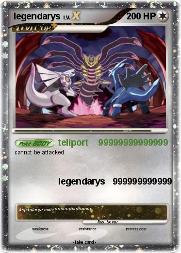 Pokemon legendarys