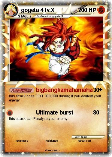 Pokemon gogeta 4 lv.X