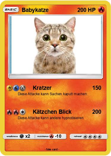 Pokemon Babykatze