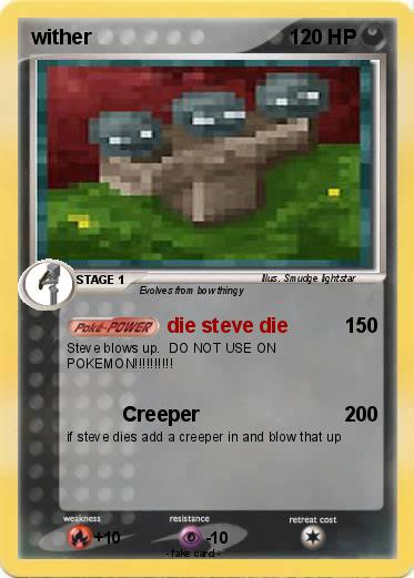 Pokemon wither