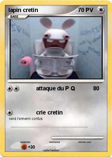 Pokemon lapin cretin