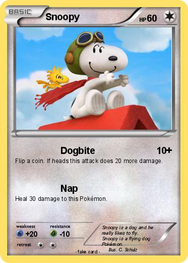 Pokemon Snoopy
