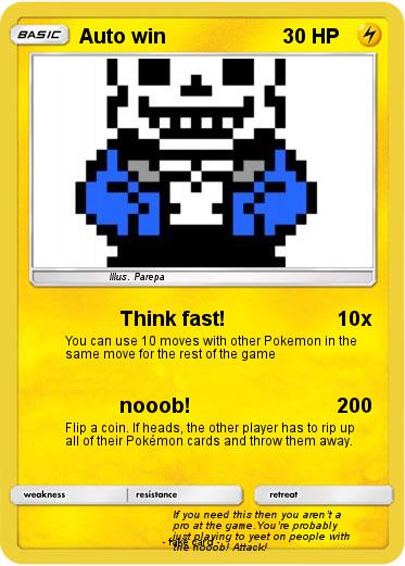 Pokemon Auto win