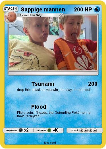 Pokemon Sappige mannen