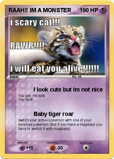 Pokemon RAAH!! IM A MONSTER