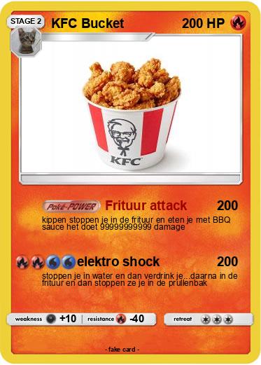 Pokemon KFC Bucket