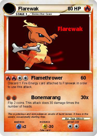Pokemon Flarewak