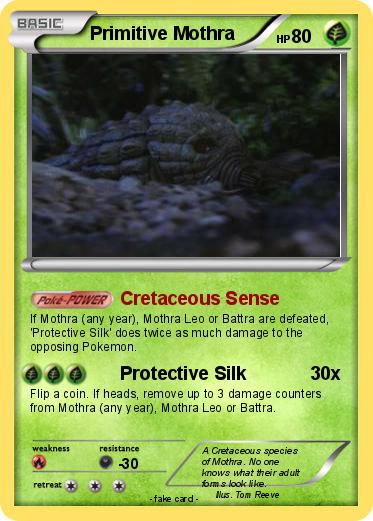 Pokemon Primitive Mothra