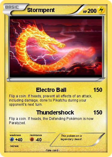 Pokemon Stormpent