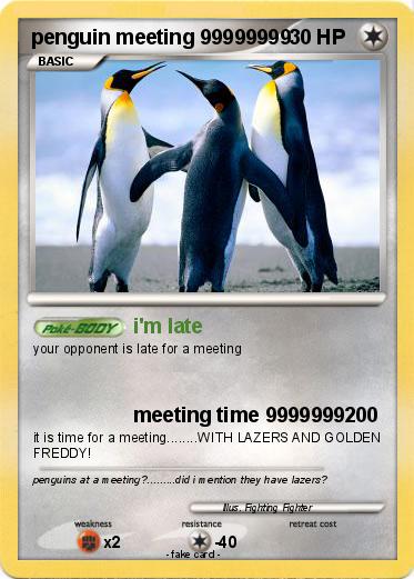 Pokemon penguin meeting 99999999