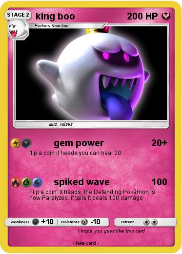 Pokemon king boo