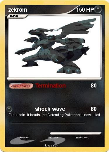Pokemon zekrom