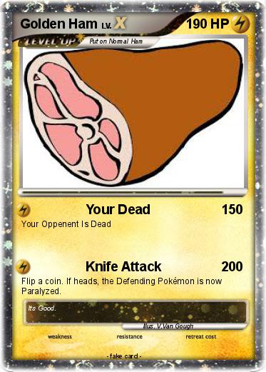 Pokemon Golden Ham
