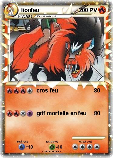 Pokemon lionfeu