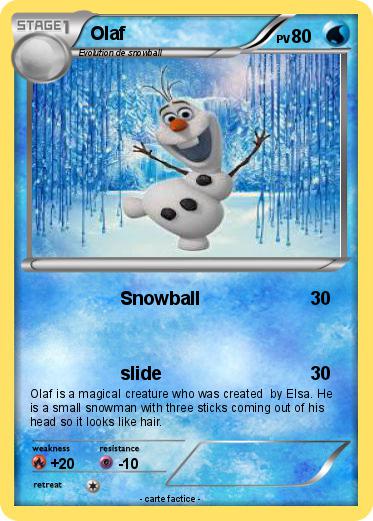 Pokemon Olaf
