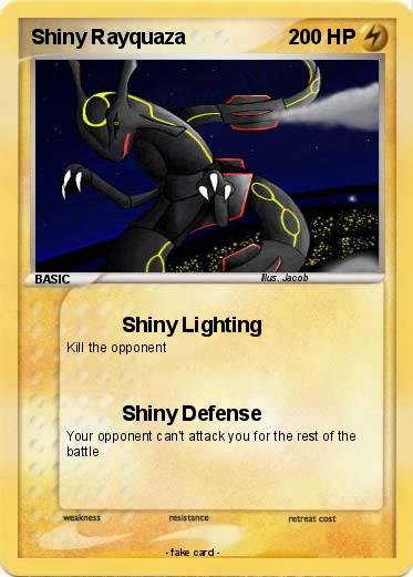 Pokemon Shiny Rayquaza
