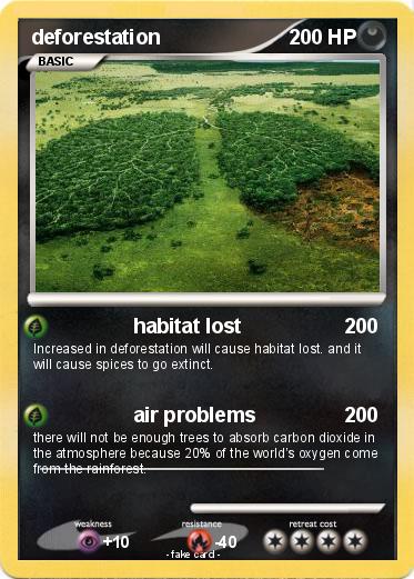 Pokemon deforestation