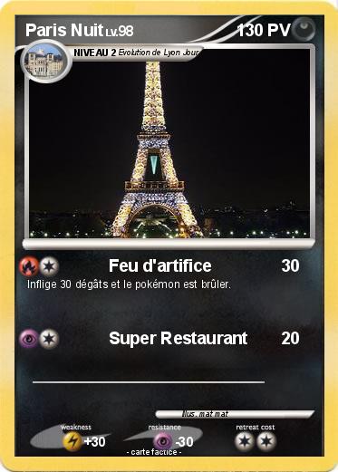 Pokemon Paris Nuit