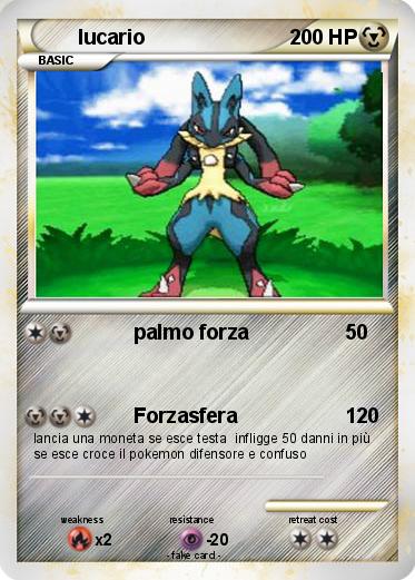 Pokemon lucario