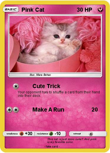 Pokemon Pink Cat