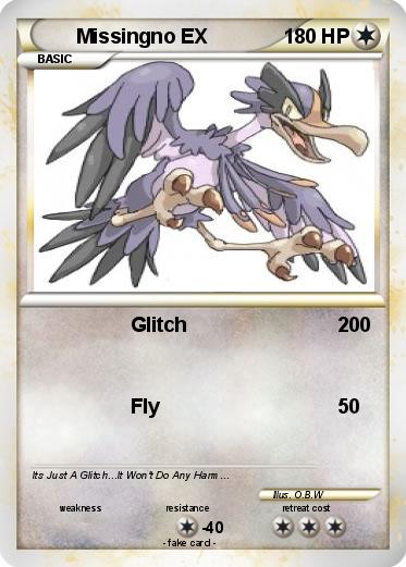 Pokemon Missingno EX