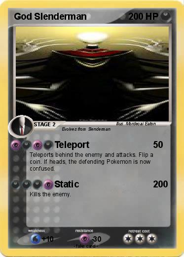 Pokemon God Slenderman